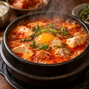 순두부찌개 레시피 사진
