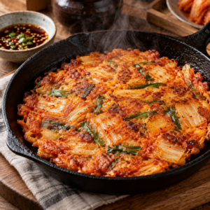 김치전 레시피 사진