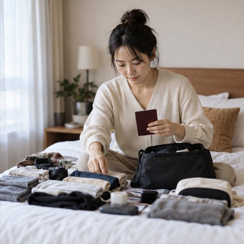 일본 여행 체크리스트 여행 현장 이미지