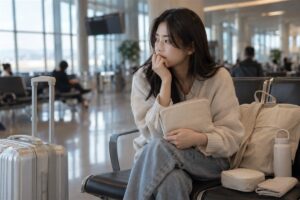 쏠편한 환전 엔화 신청을 준비하는 여행자