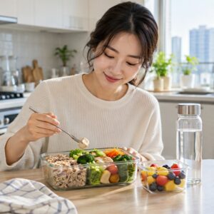 다이어트 도시락 일주일 식단 현장 실사 이미지