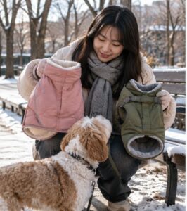 강아지 겨울 산책 옷 추천 전에 볼 것, 체형·기온·보행 상태 체크 6 강아지 겨울 산책 옷 추천 현장 실사 이미지