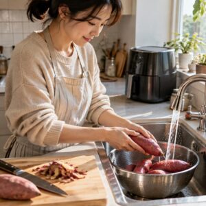 에어프라이어 고구마 굽는 시간, 크기별로 익힘 확인하는 방법 11 에어프라이어 고구마 굽는 시간 현장 실사 이미지