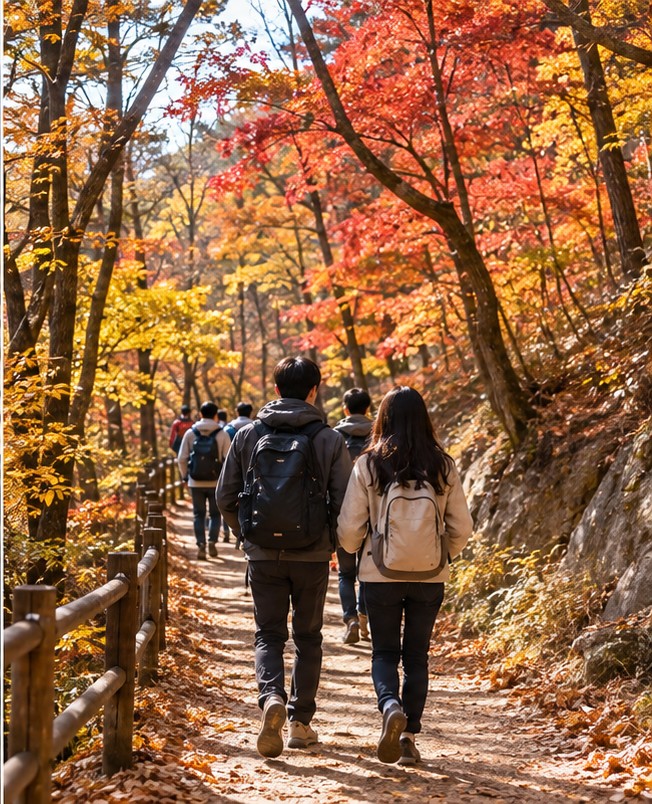 단풍 시기 언제일까, 지역·고도별 절정 확인하는 방법 3 단풍 시기 확인 장면 실사 이미지