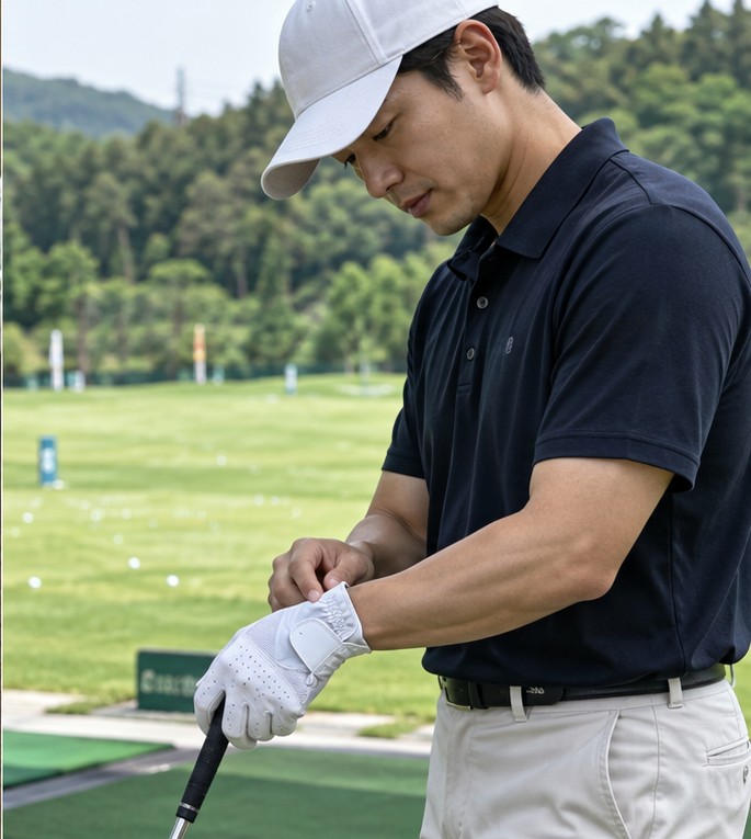 골프 장갑 고르는 법, 손 크기·소재·그립감 비교 기준 3 골프 장갑 확인 장면 실사 이미지