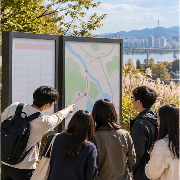 하늘공원 억새축제 2026 10월 17~23일, 야간 관람 안내 2 하늘공원 억새축제 준비 과정 실사 이미지