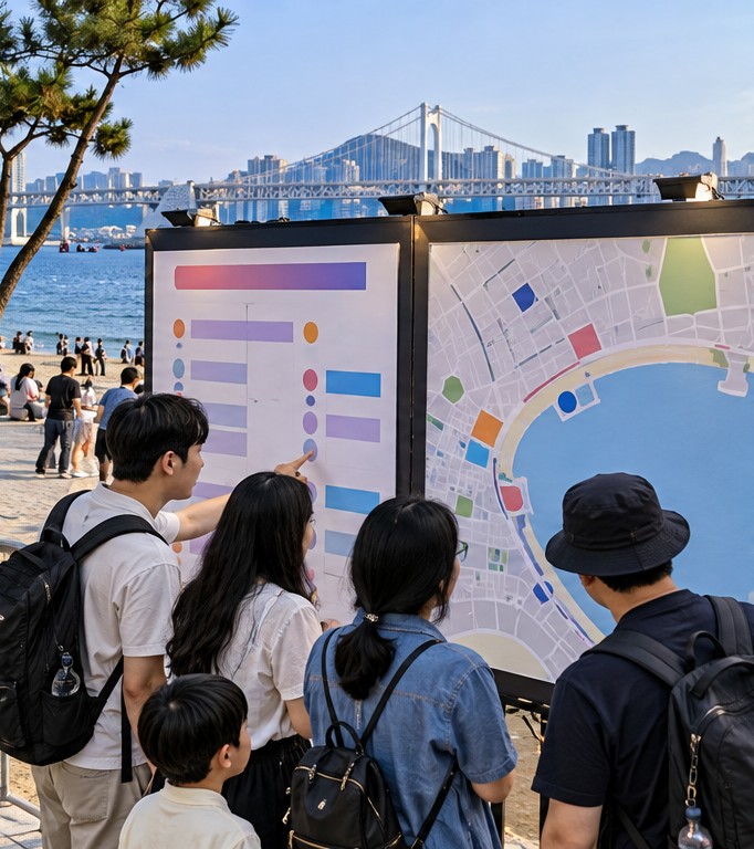 광안리 드론쇼 10월 토요일 19시·21시, 관람 위치·취소 확인법 2 광안리 드론쇼 준비 과정 실사 이미지