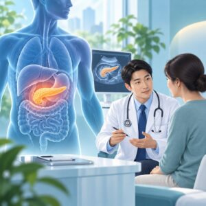 췌장염 초기증상: 윗배 통증과 원인·검사·치료 5 췌장염 초기증상 안내 일러스트
