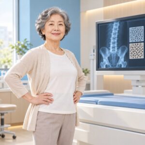 골다공증 증상은 없을 수 있습니다: 검사 수치와 치료 기준 정리 12 골다공증 증상 안내 일러스트