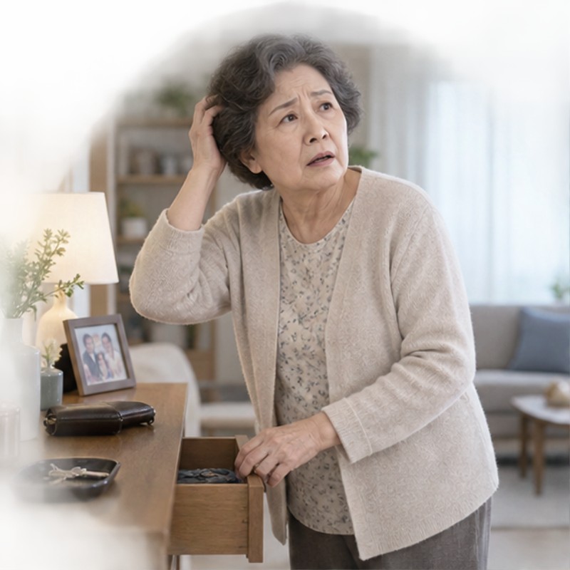 치매 초기증상: 건망증 차이와 검사·치매안심센터 2 치매 초기증상 증상 상황 이미지