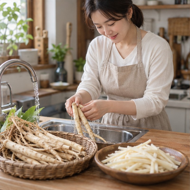 도라지 효능과 영양성분 관련 실제 상황 이미지