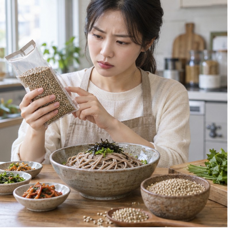 메밀 효능 관련 실제 상황 이미지