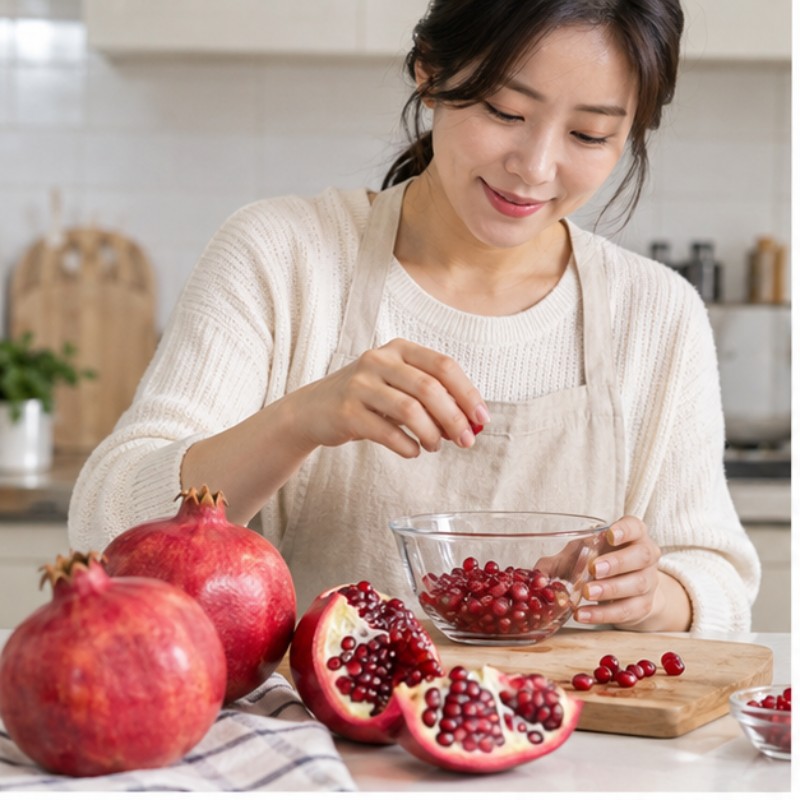 석류 효능 바로 알기 주제별 실제 상황 이미지