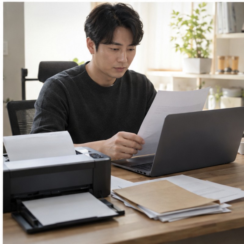 건강보험 자격득실확인서 발급 주제별 실제 상황 이미지