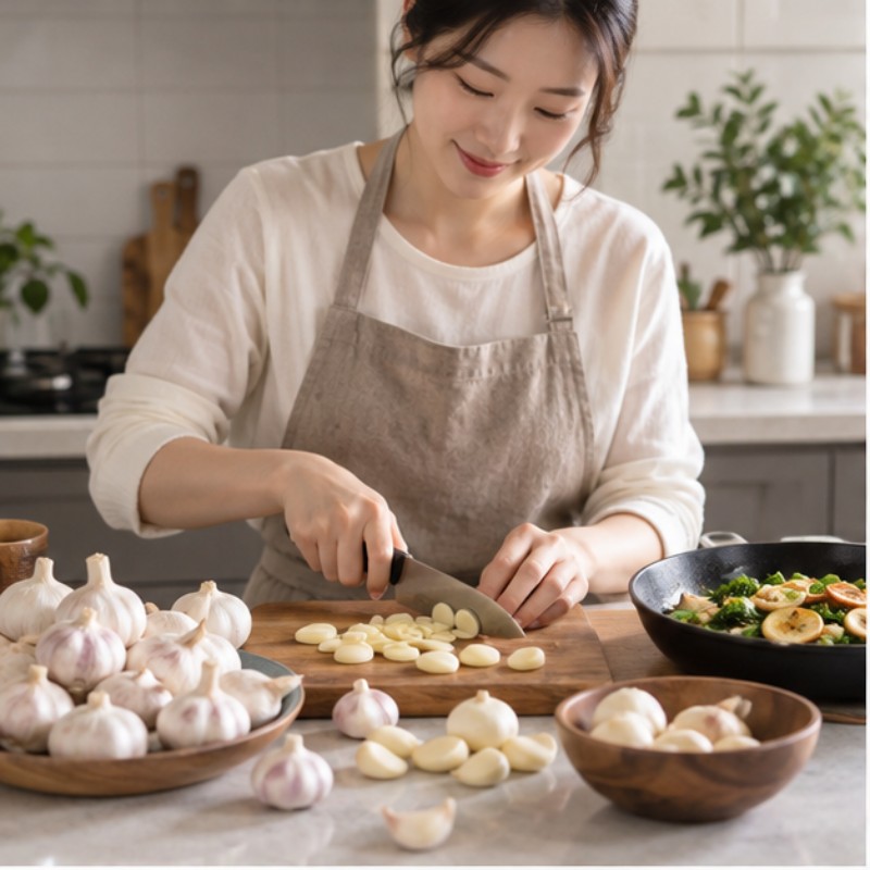 마늘 효능 주제별 실제 상황 이미지