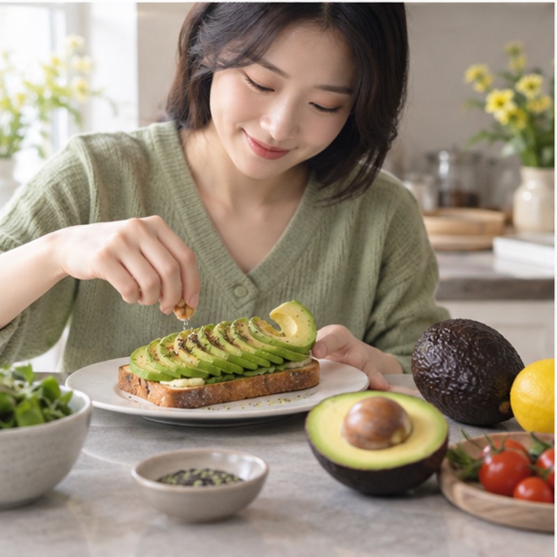 아보카도 효능 주제별 실제 상황 이미지