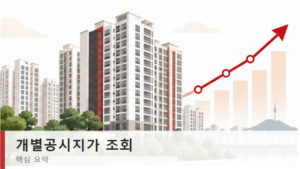 개별공시지가 조회 전 알아야 할 기본 개념