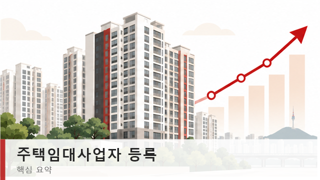 주택임대사업자 등록 요건과 등록 절차