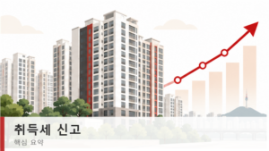 취득세 신고 기한과 과세대상 확인하기