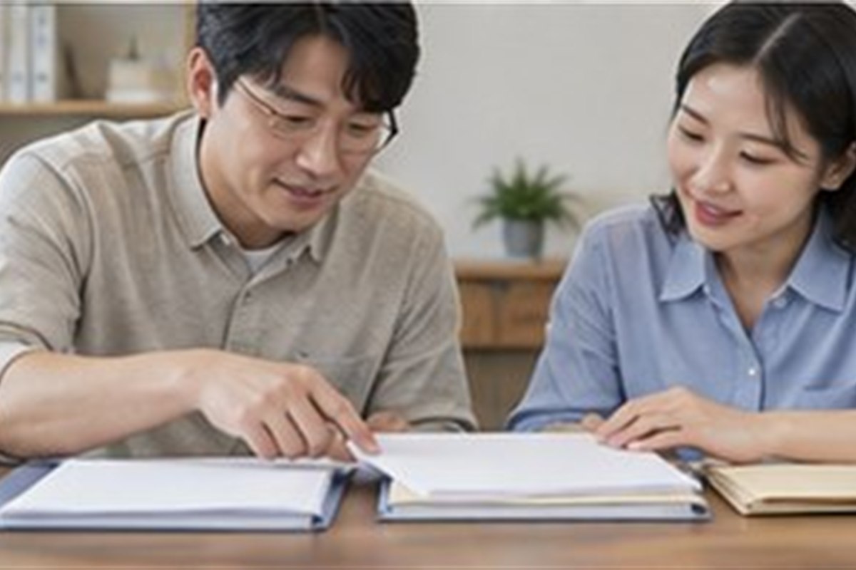 세무기장료 결정 전 준비 항목을 점검하는 장면