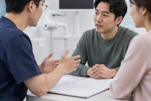 치아보험 임플란트 보장, 면책·감액기간과 개수 제한 확인법 2 치아보험 임플란트 보장 관련 상담과 선택 기준을 확인하는 장면