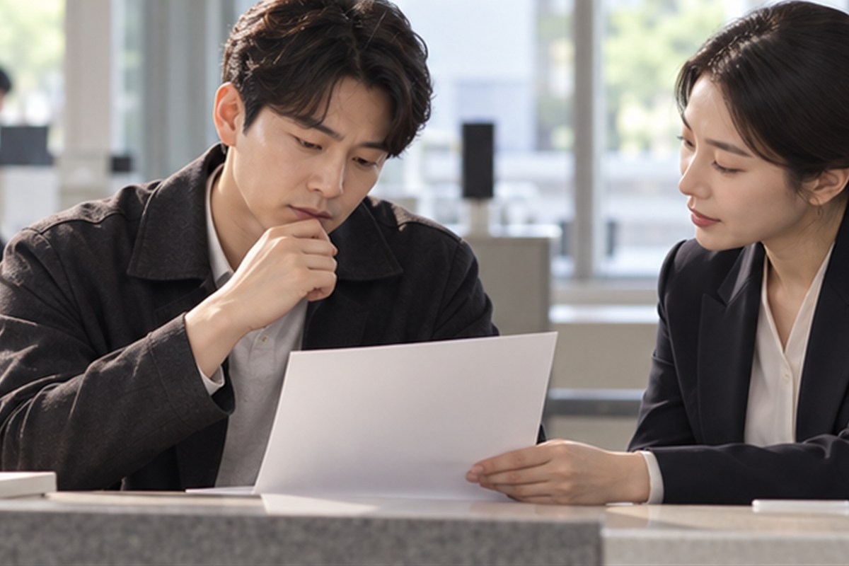 증여등기 법무사 비용 결정 전 조건을 비교하는 장면