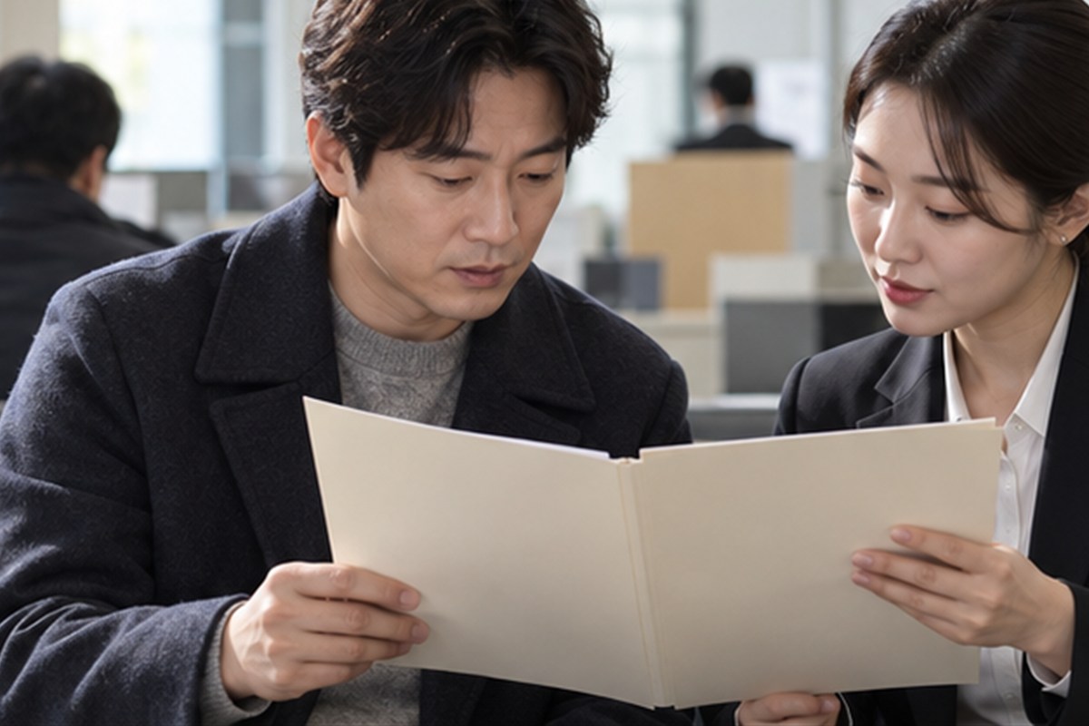 자동차 상속이전 비용 결정 전 조건을 비교하는 장면