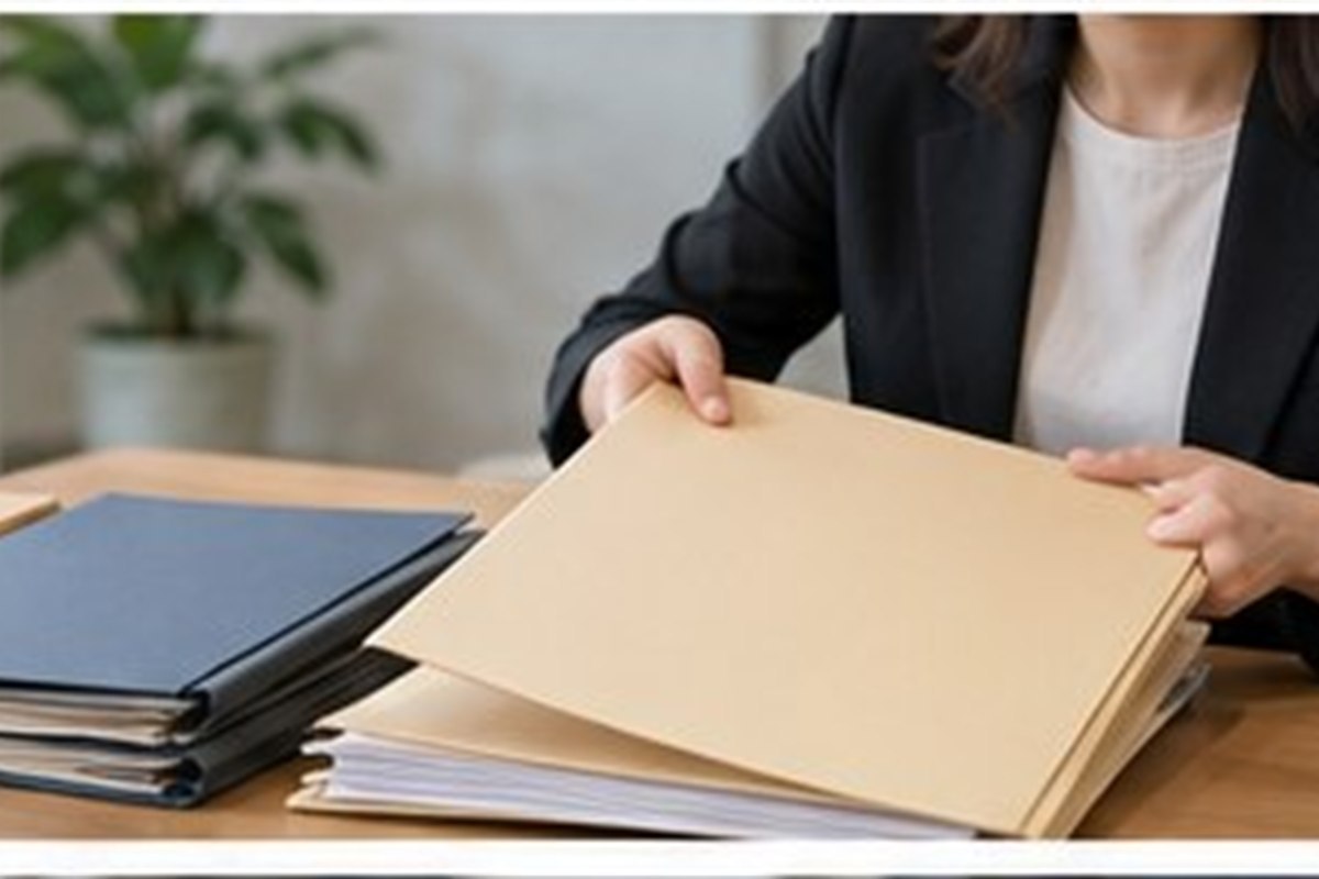 상표등록 대행 비용 결정 전 준비 항목을 점검하는 장면