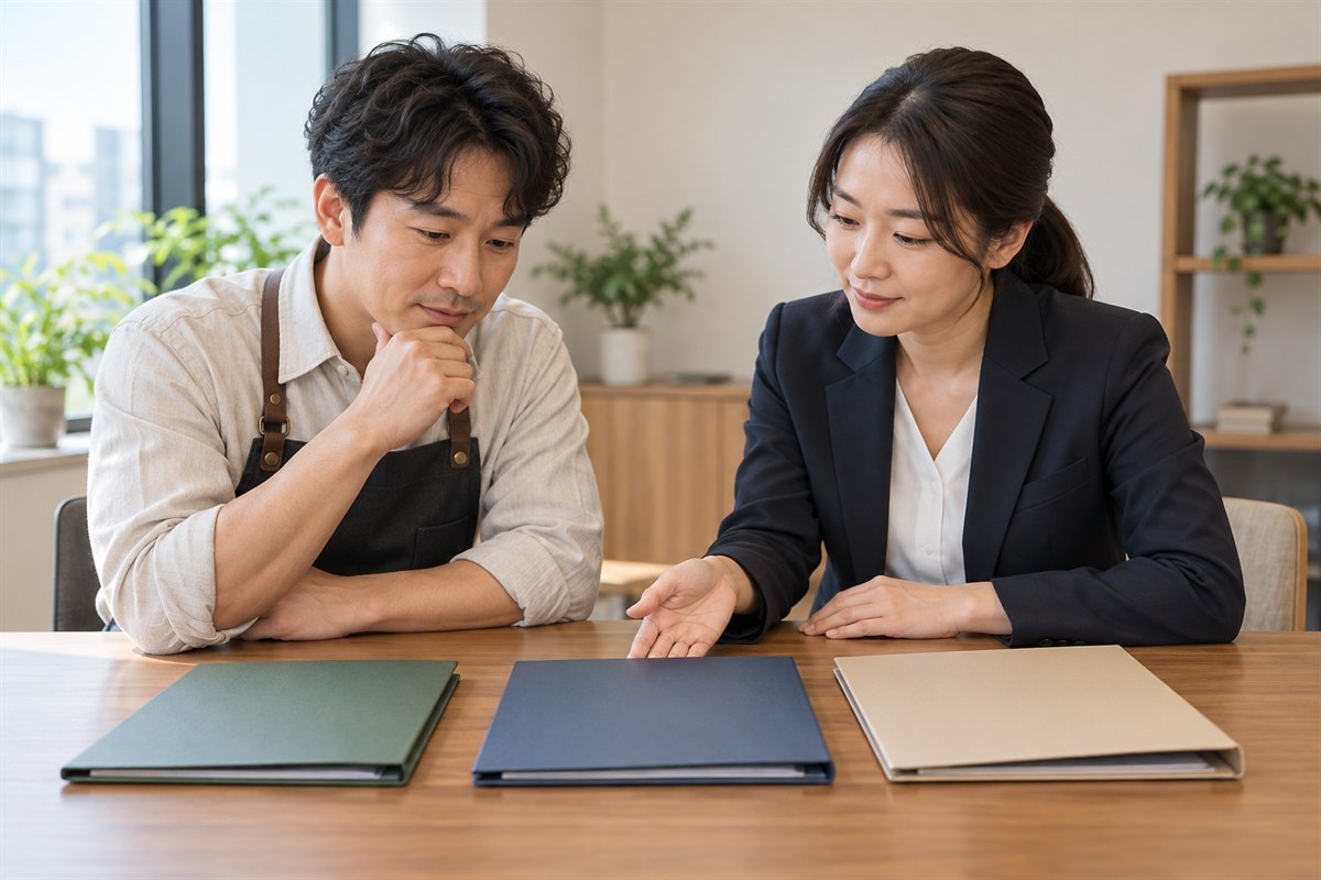 종합소득세 세무사 비용 결정 전 준비 항목을 점검하는 장면