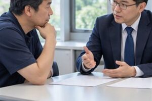 손해배상청구 소송비용 관련 상담과 선택 기준을 확인하는 장면