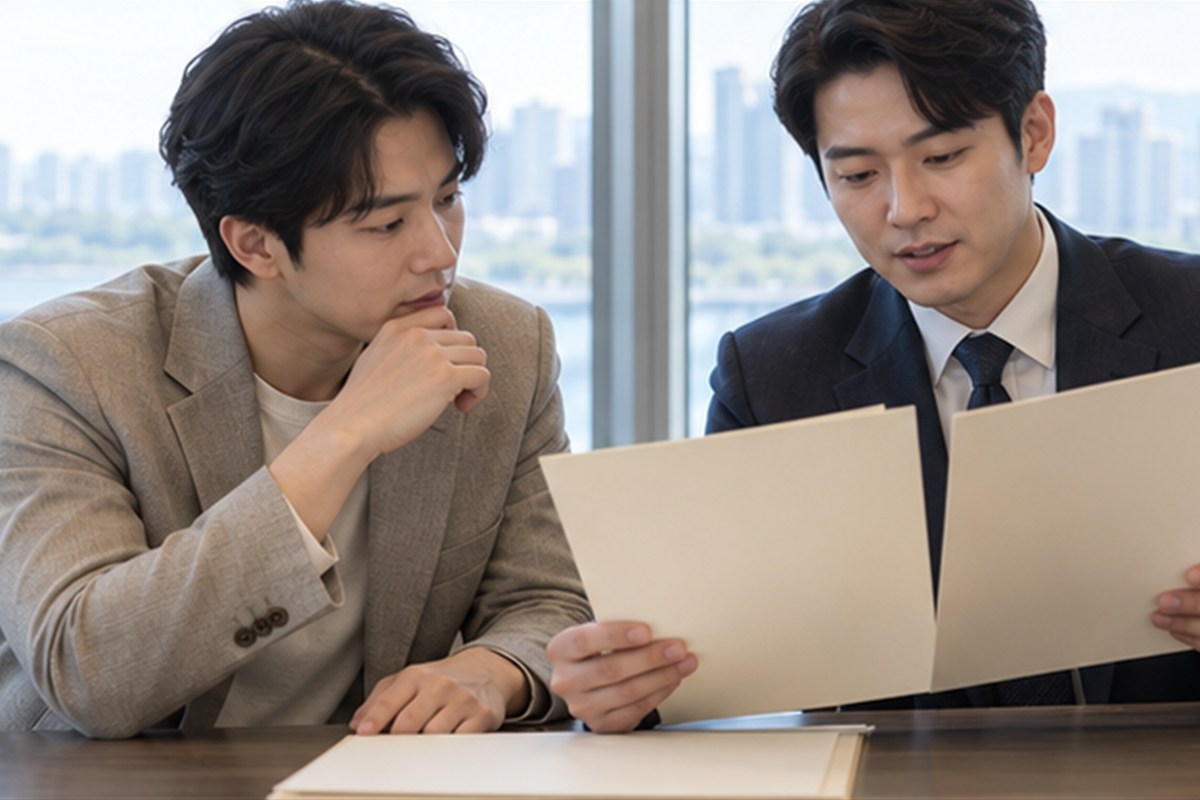 법인설립 법무사 비용 결정 전 조건을 비교하는 장면