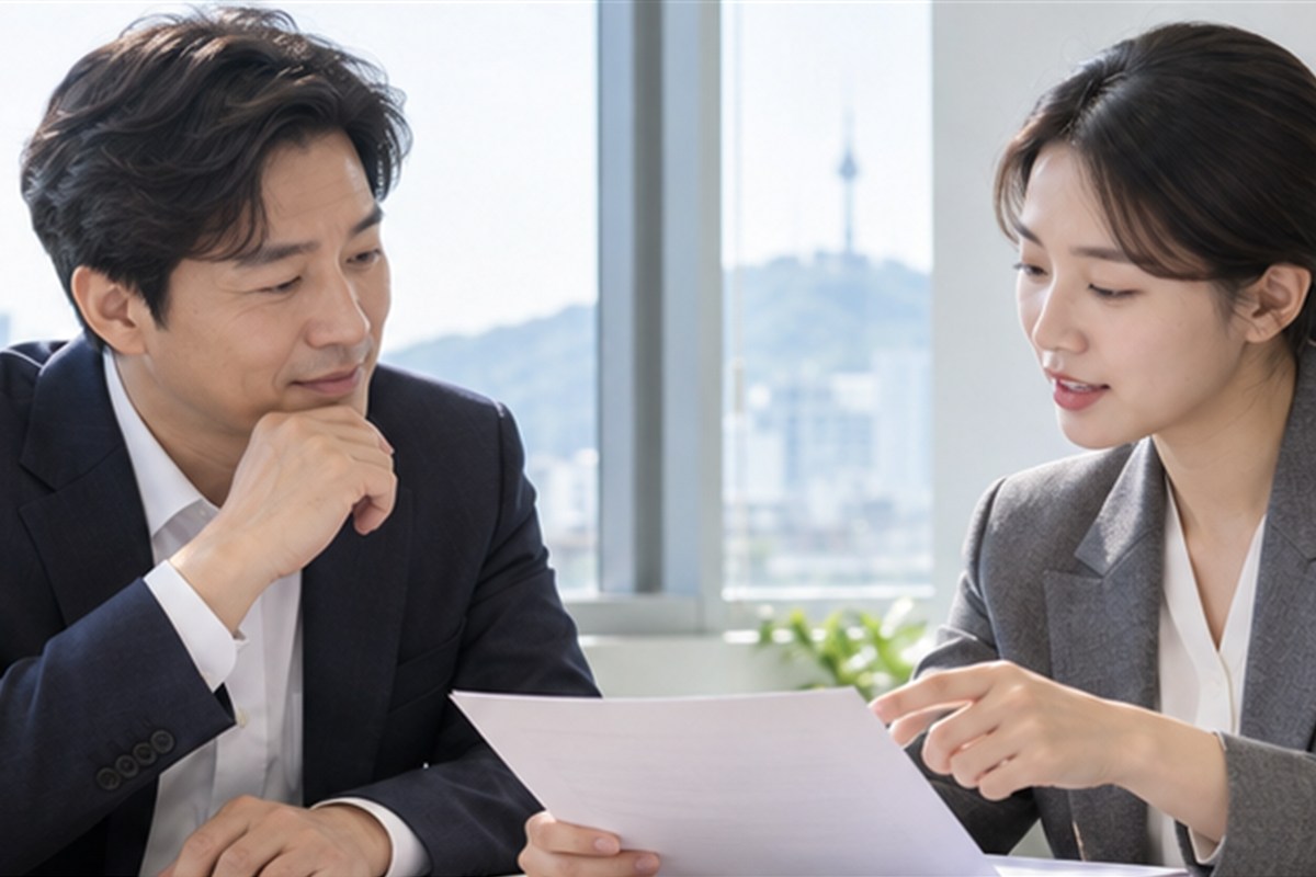 대표이사 변경등기 비용, 등록세와 법무사 보수를 나눠 보세요 1 대표이사 변경등기 비용 관련 상담과 업무 범위를 확인하는 장면