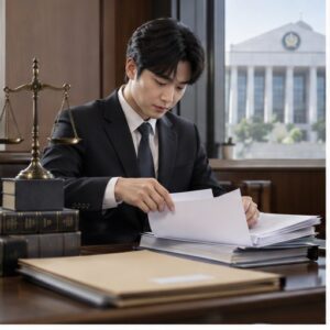 민사소송 답변서 제출 관련 공식 확인 실사 이미지 1