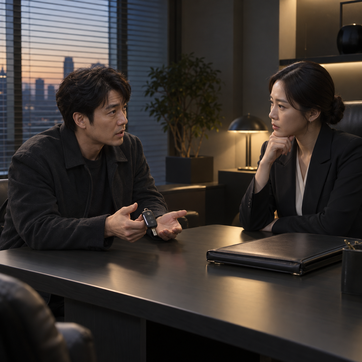운전자보험의 변호사선임비용 보장 조건을 상담하는 운전자