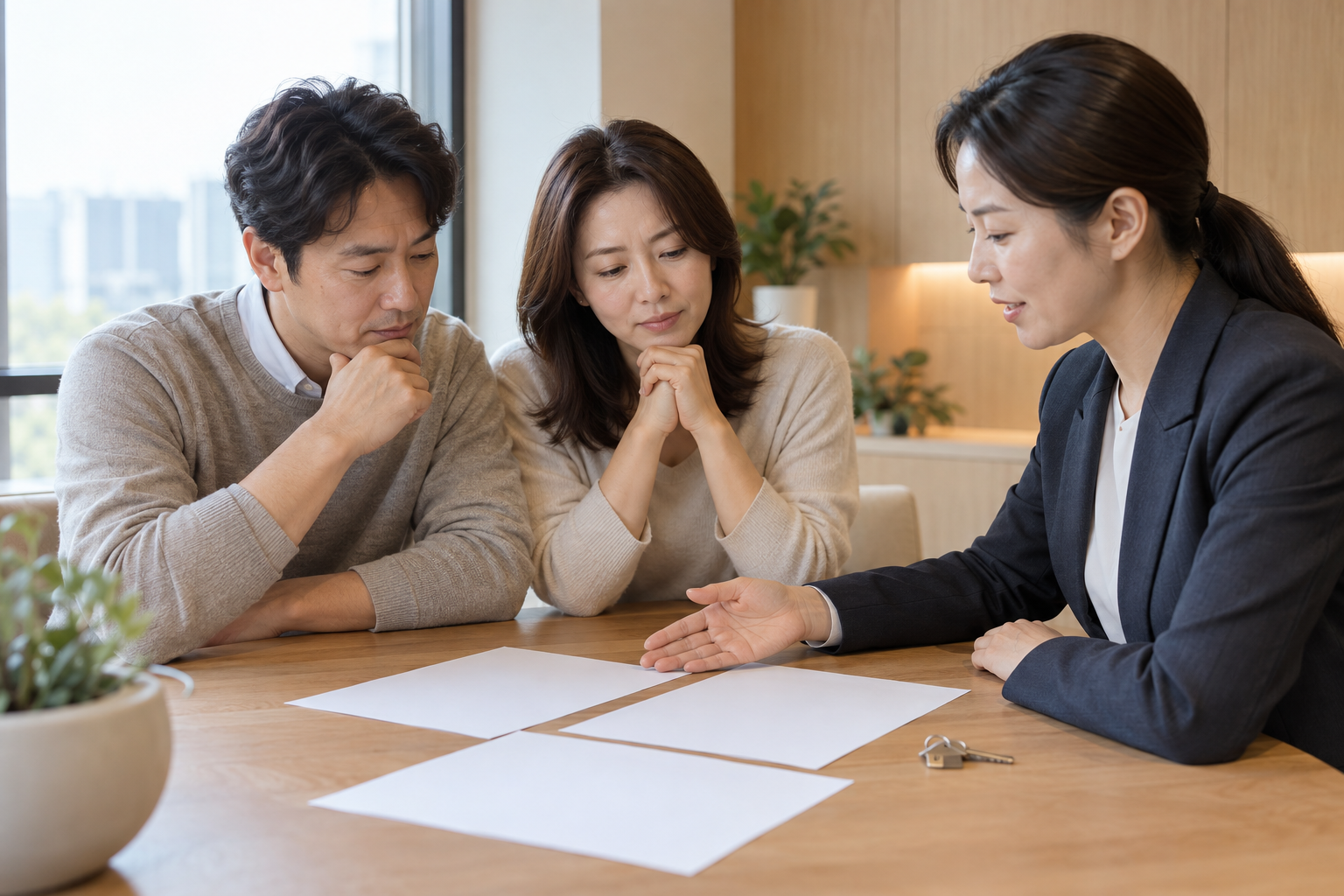 퇴직연금 중도인출, DC형 가능 사유와 서류를 먼저 확인하세요 2 퇴직연금 중도인출 서류를 상담하는 부부