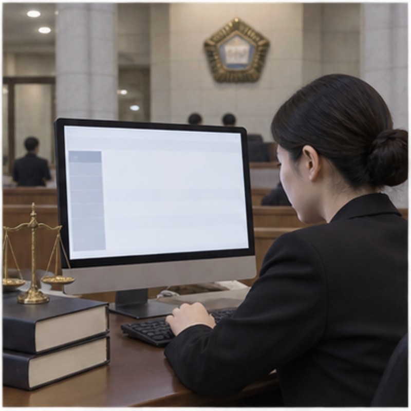 법인등록번호 조회 관련 실제 상황 이미지