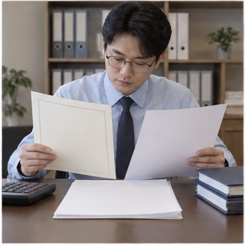 법인사업자 조회 관련 실제 상황 이미지