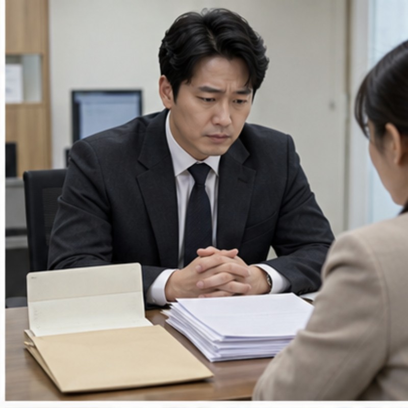 급여압류 관련 실제 상황 이미지