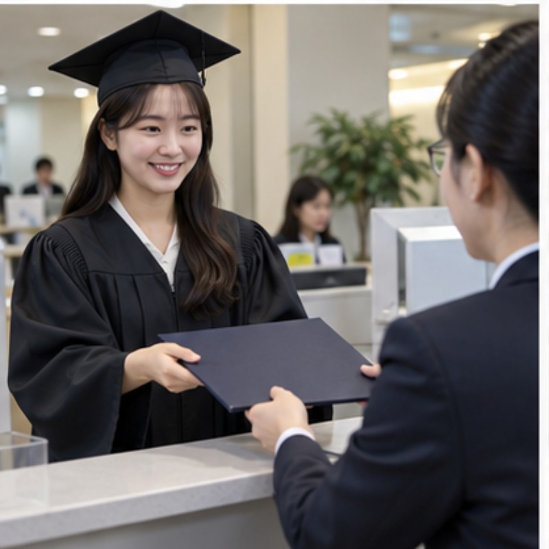 학위증명서 발급 관련 실제 상황 이미지