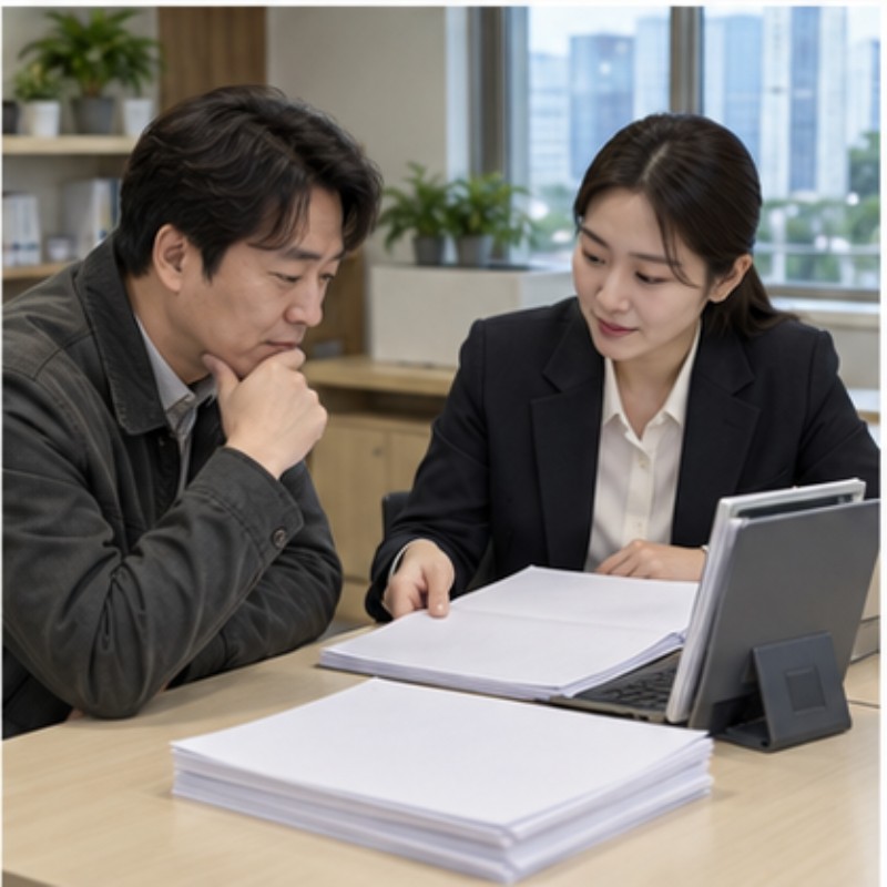 부동산종합증명서 관련 실제 상황 이미지