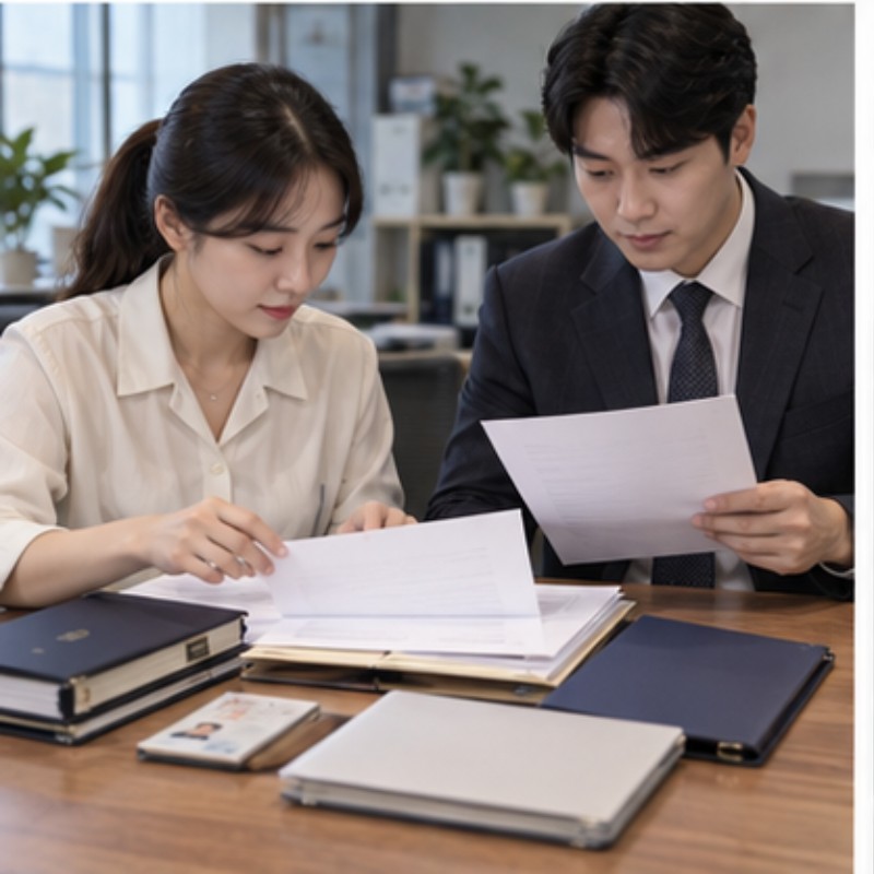 사업자 공동인증서 발급 관련 실제 상황 이미지