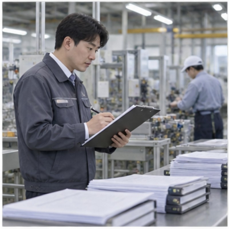 ISO 9001 인증 준비 관련 실제 상황 이미지