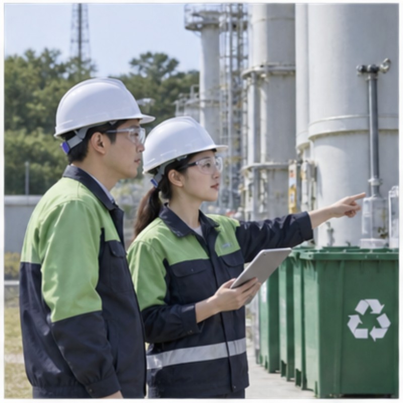 ISO 14001 인증 준비 관련 실제 상황 이미지