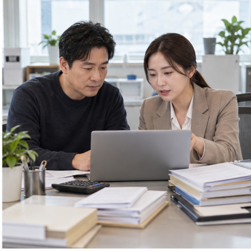 부가가치세 환급 대상과 기간, 홈택스 조기환급 신청방법 2 부가가치세 환급 대상과 기간 관련 실제 상황 이미지