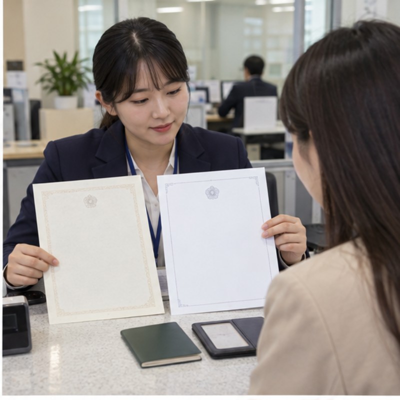 영문 가족관계증명서 발급 방법 관련 실제 상황 이미지