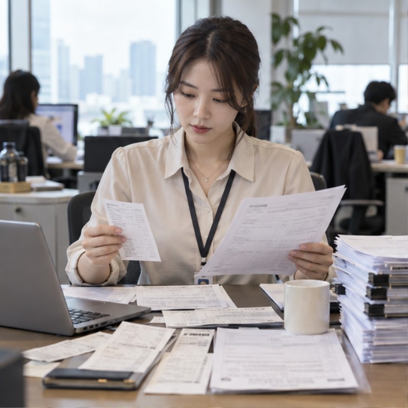 간이지급명세서 제출 방법, 근로·사업·기타소득 기한 구분 2 간이지급명세서 제출 방법 관련 실제 상황 이미지