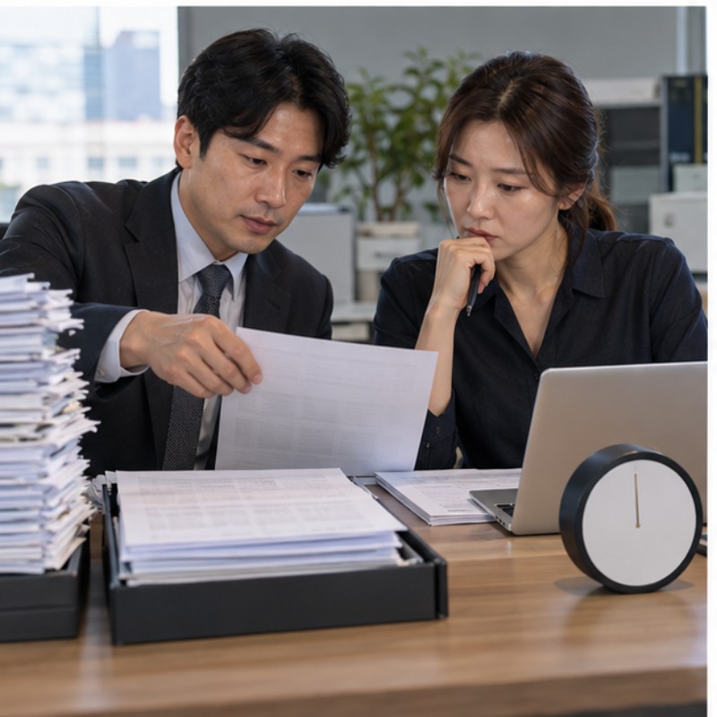 세금계산서 지연발급 가산세 관련 실제 상황 이미지