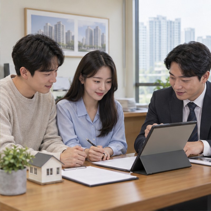 부동산 실거래가 신고 방법 실제 이용 상황 이미지