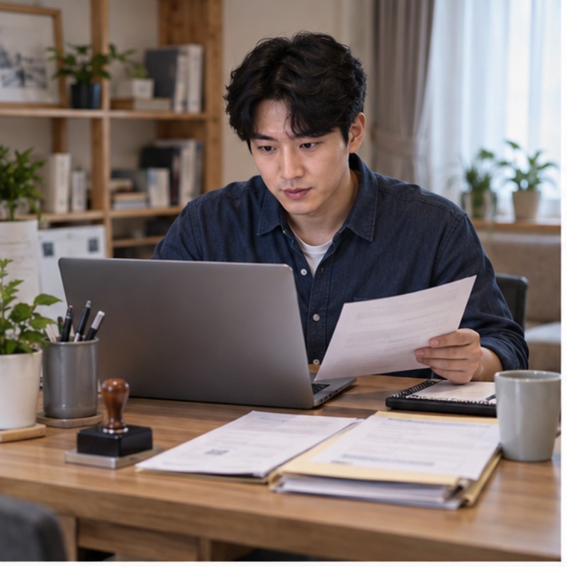 휴업사실증명 발급 2026 관련 실제 상황 이미지