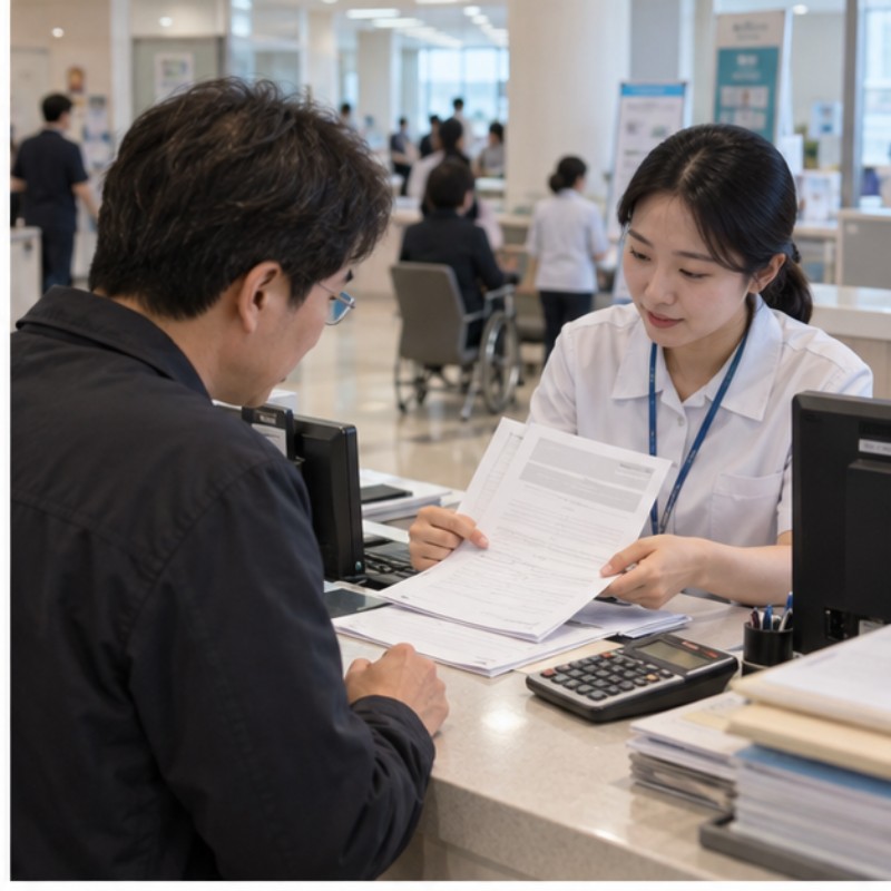 심평원 진료비 확인 서비스 관련 실제 상황 이미지
